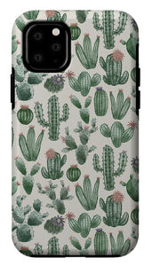 Cactus Pattern - Phone Case