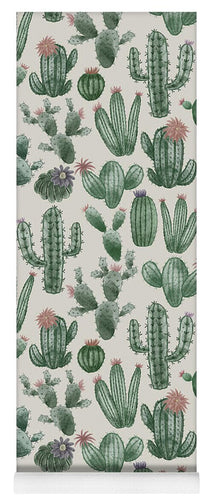 Cactus Pattern - Yoga Mat