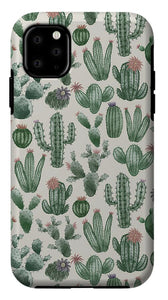 Cactus Pattern - Phone Case