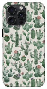 Cactus Pattern - Phone Case