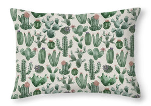 Cactus Pattern - Throw Pillow