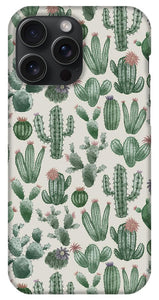 Cactus Pattern - Phone Case