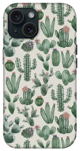 Cactus Pattern - Phone Case