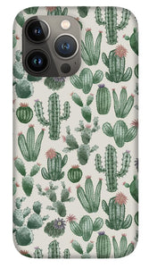 Cactus Pattern - Phone Case