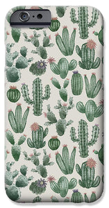 Cactus Pattern - Phone Case