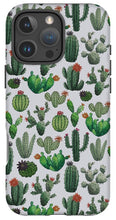 Load image into Gallery viewer, Cactus Watercolor Pattern - Phone Case