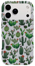 Load image into Gallery viewer, Cactus Watercolor Pattern - Phone Case