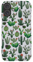 Load image into Gallery viewer, Cactus Watercolor Pattern - Phone Case