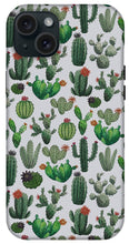 Load image into Gallery viewer, Cactus Watercolor Pattern - Phone Case
