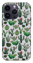 Load image into Gallery viewer, Cactus Watercolor Pattern - Phone Case