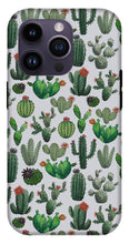 Load image into Gallery viewer, Cactus Watercolor Pattern - Phone Case