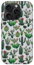 Load image into Gallery viewer, Cactus Watercolor Pattern - Phone Case