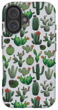 Load image into Gallery viewer, Cactus Watercolor Pattern - Phone Case