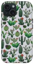 Load image into Gallery viewer, Cactus Watercolor Pattern - Phone Case