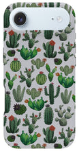 Load image into Gallery viewer, Cactus Watercolor Pattern - Phone Case