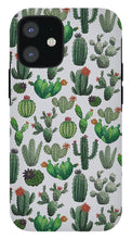 Load image into Gallery viewer, Cactus Watercolor Pattern - Phone Case
