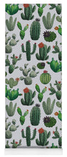 Load image into Gallery viewer, Cactus Watercolor Pattern - Yoga Mat