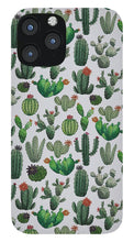 Load image into Gallery viewer, Cactus Watercolor Pattern - Phone Case