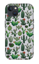 Load image into Gallery viewer, Cactus Watercolor Pattern - Phone Case