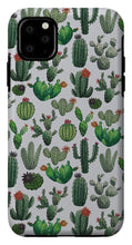 Load image into Gallery viewer, Cactus Watercolor Pattern - Phone Case