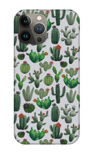 Load image into Gallery viewer, Cactus Watercolor Pattern - Phone Case