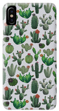 Load image into Gallery viewer, Cactus Watercolor Pattern - Phone Case