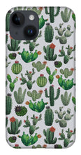 Load image into Gallery viewer, Cactus Watercolor Pattern - Phone Case