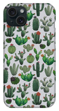 Load image into Gallery viewer, Cactus Watercolor Pattern - Phone Case