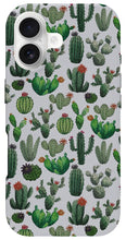 Load image into Gallery viewer, Cactus Watercolor Pattern - Phone Case