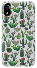 Load image into Gallery viewer, Cactus Watercolor Pattern - Phone Case