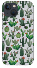 Load image into Gallery viewer, Cactus Watercolor Pattern - Phone Case