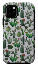 Load image into Gallery viewer, Cactus Watercolor Pattern - Phone Case