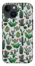 Load image into Gallery viewer, Cactus Watercolor Pattern - Phone Case
