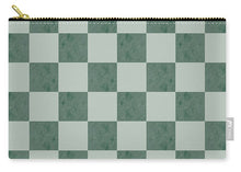 Load image into Gallery viewer, Watercolor Checkered Pattern - Zip Pouch