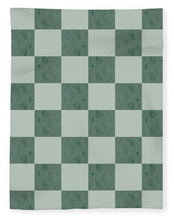 Load image into Gallery viewer, Watercolor Checkered Pattern - Blanket