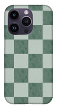 Load image into Gallery viewer, Watercolor Checkered Pattern - Phone Case