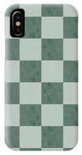 Load image into Gallery viewer, Watercolor Checkered Pattern - Phone Case