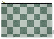 Load image into Gallery viewer, Watercolor Checkered Pattern - Zip Pouch