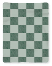 Load image into Gallery viewer, Watercolor Checkered Pattern - Blanket