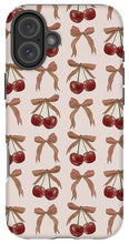Load image into Gallery viewer, Bows and Cherries Pattern - Phone Case