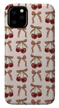 Load image into Gallery viewer, Bows and Cherries Pattern - Phone Case