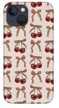 Load image into Gallery viewer, Bows and Cherries Pattern - Phone Case