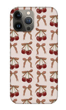 Load image into Gallery viewer, Bows and Cherries Pattern - Phone Case