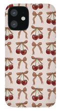 Load image into Gallery viewer, Bows and Cherries Pattern - Phone Case