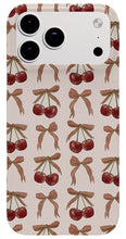 Load image into Gallery viewer, Bows and Cherries Pattern - Phone Case