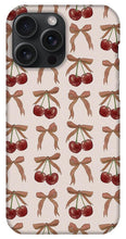 Load image into Gallery viewer, Bows and Cherries Pattern - Phone Case