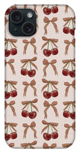 Load image into Gallery viewer, Bows and Cherries Pattern - Phone Case