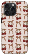 Load image into Gallery viewer, Bows and Cherries Pattern - Phone Case