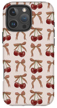Load image into Gallery viewer, Bows and Cherries Pattern - Phone Case