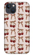 Load image into Gallery viewer, Bows and Cherries Pattern - Phone Case